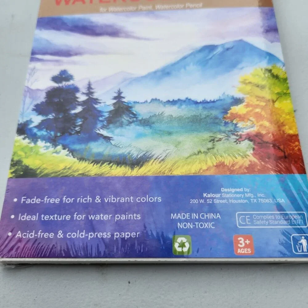 NEW Art Supplies Craft Paper Bundle School Supplies Watercolor Paper Sketch Book